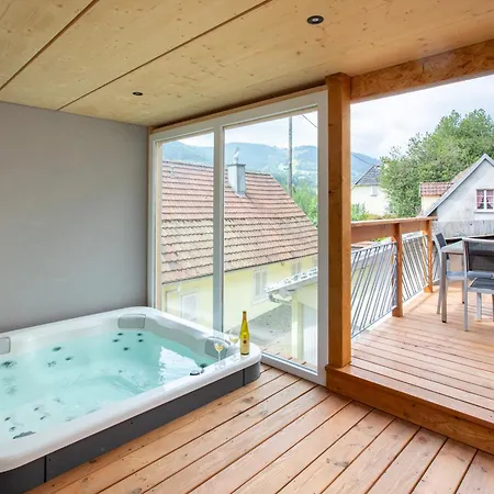Du Hirsch Jacuzzi, Proche Ballon D'alsace, Randonnees Casa de Férias *
